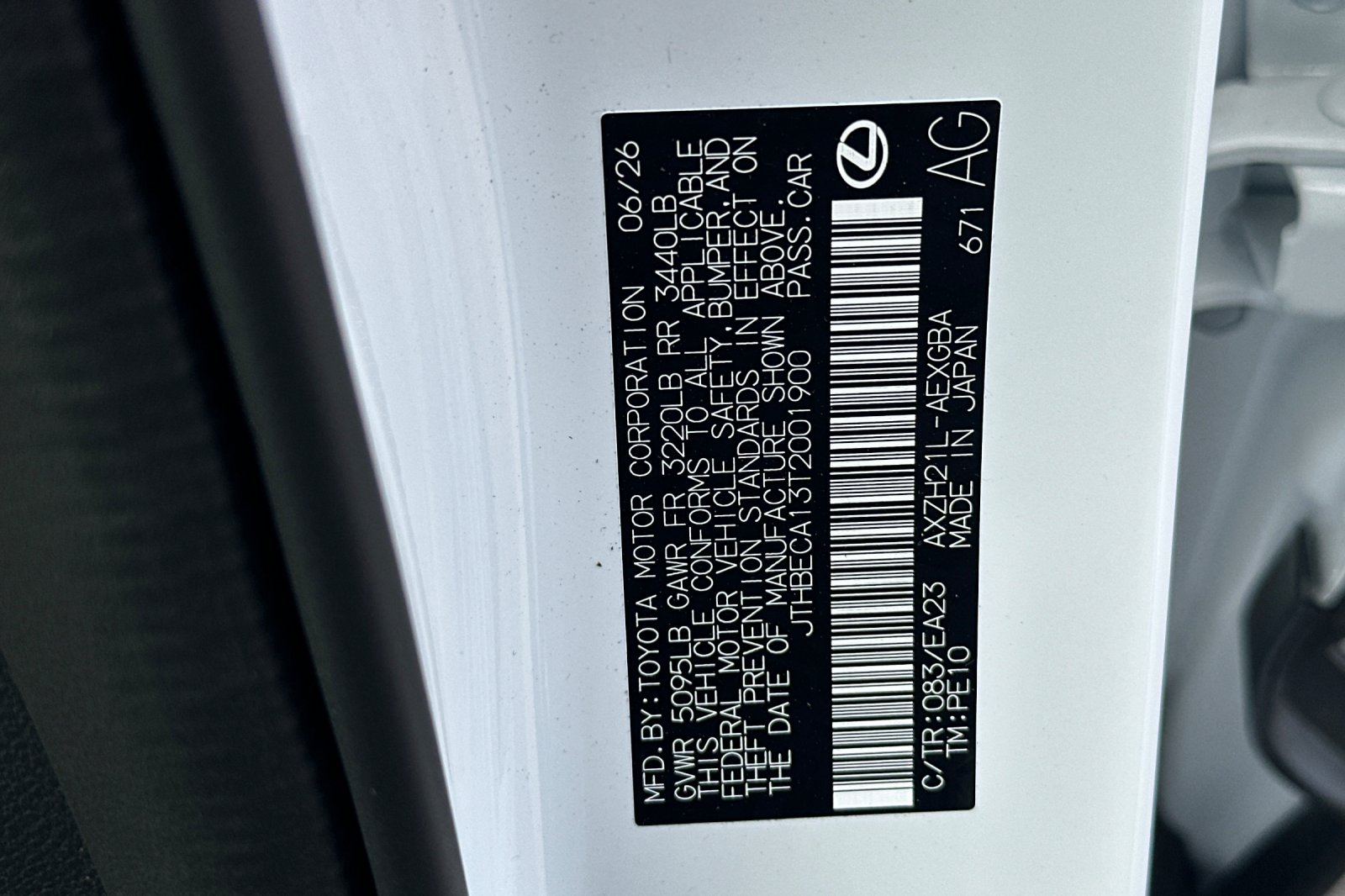New 2026 Ultra White Lexus ES 350h PREMIUM image 27