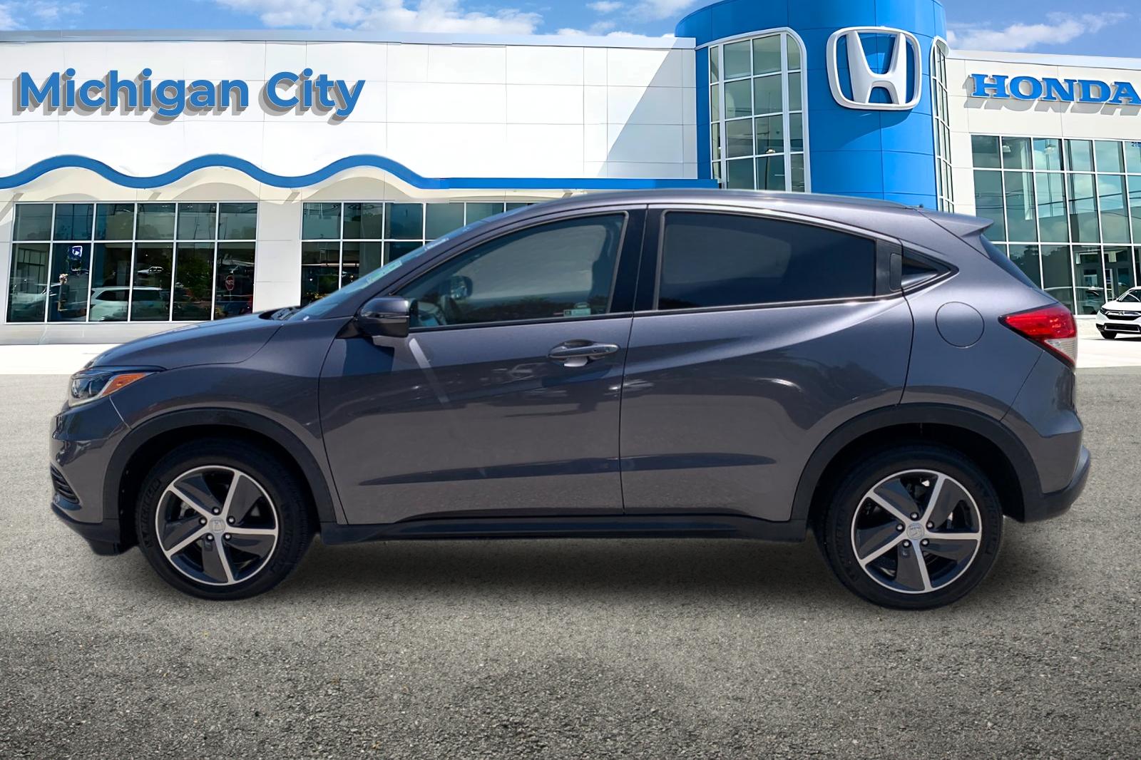 Certified Used 2022 Modern Steel Metallic Honda EX image 2