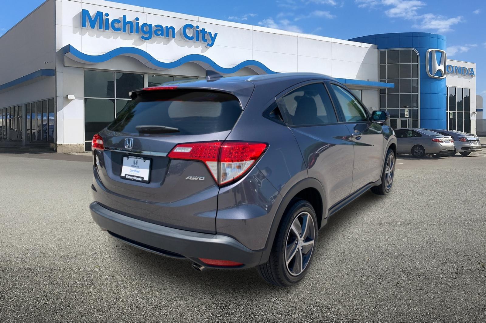 Certified Used 2022 Modern Steel Metallic Honda EX image 5