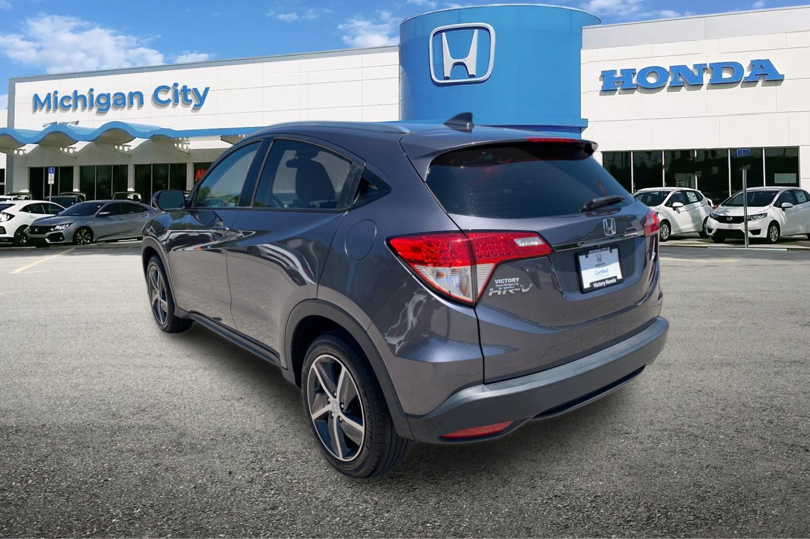 Certified Used 2022 Modern Steel Metallic Honda EX image 3