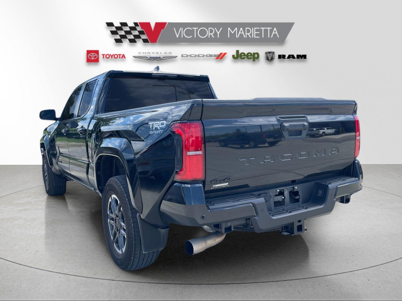 Used 2024 Black Toyota TRD Sport image 2