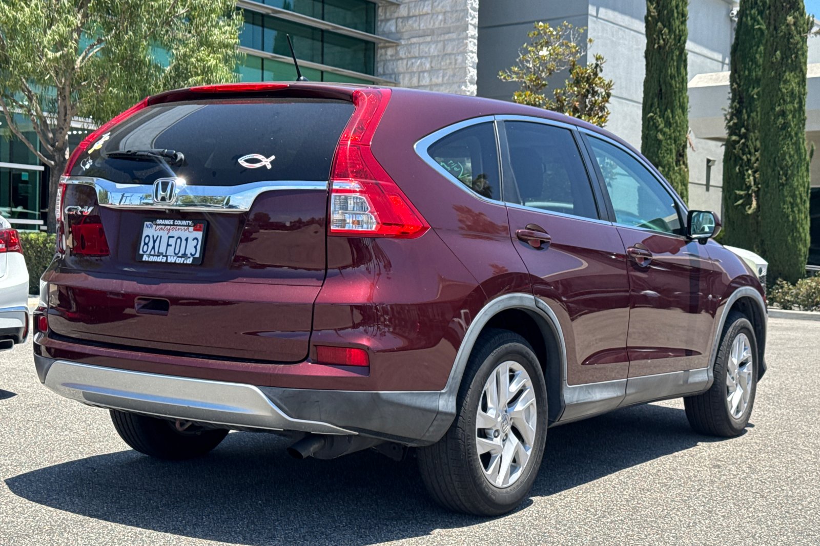 Certified Used 2016 Basque Red Pearl II Honda EX image 5