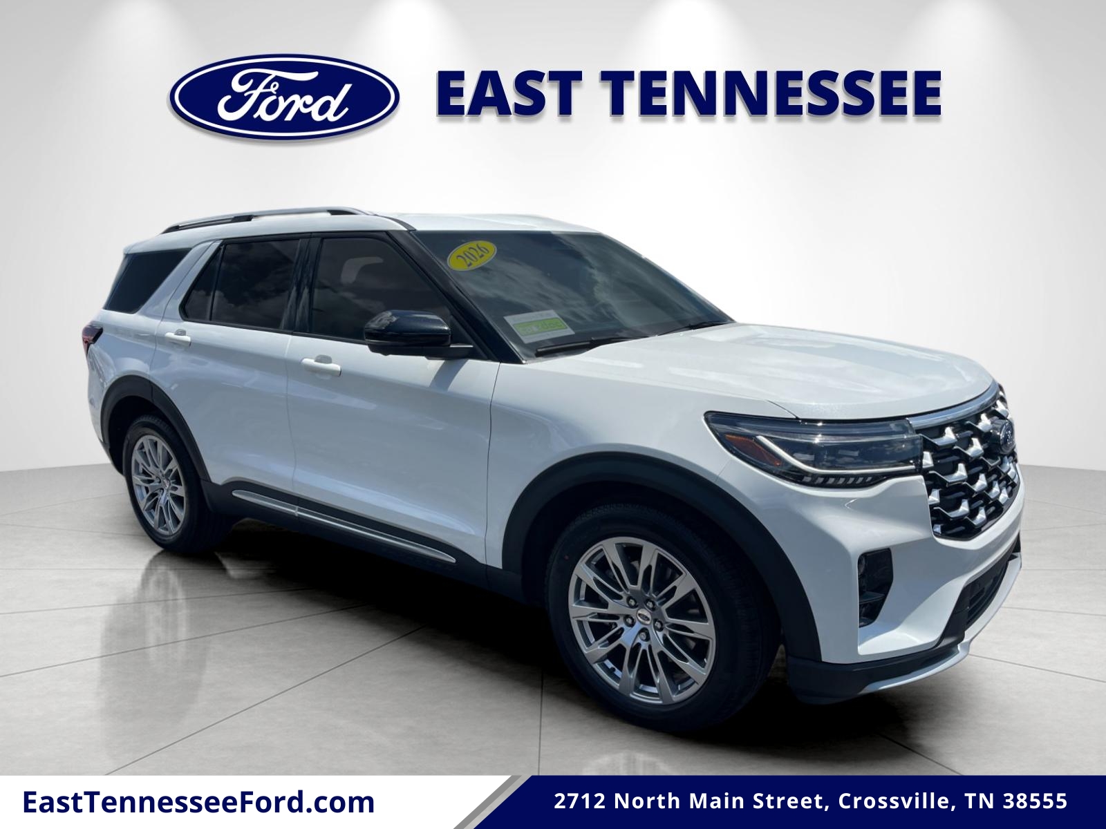 New 2026 Ford Explorer Platinum
