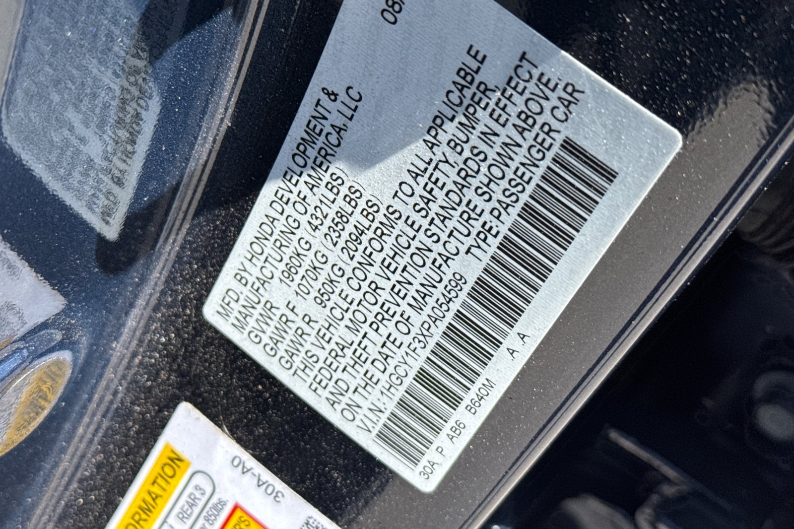 Certified Used 2023  Honda EX image 12