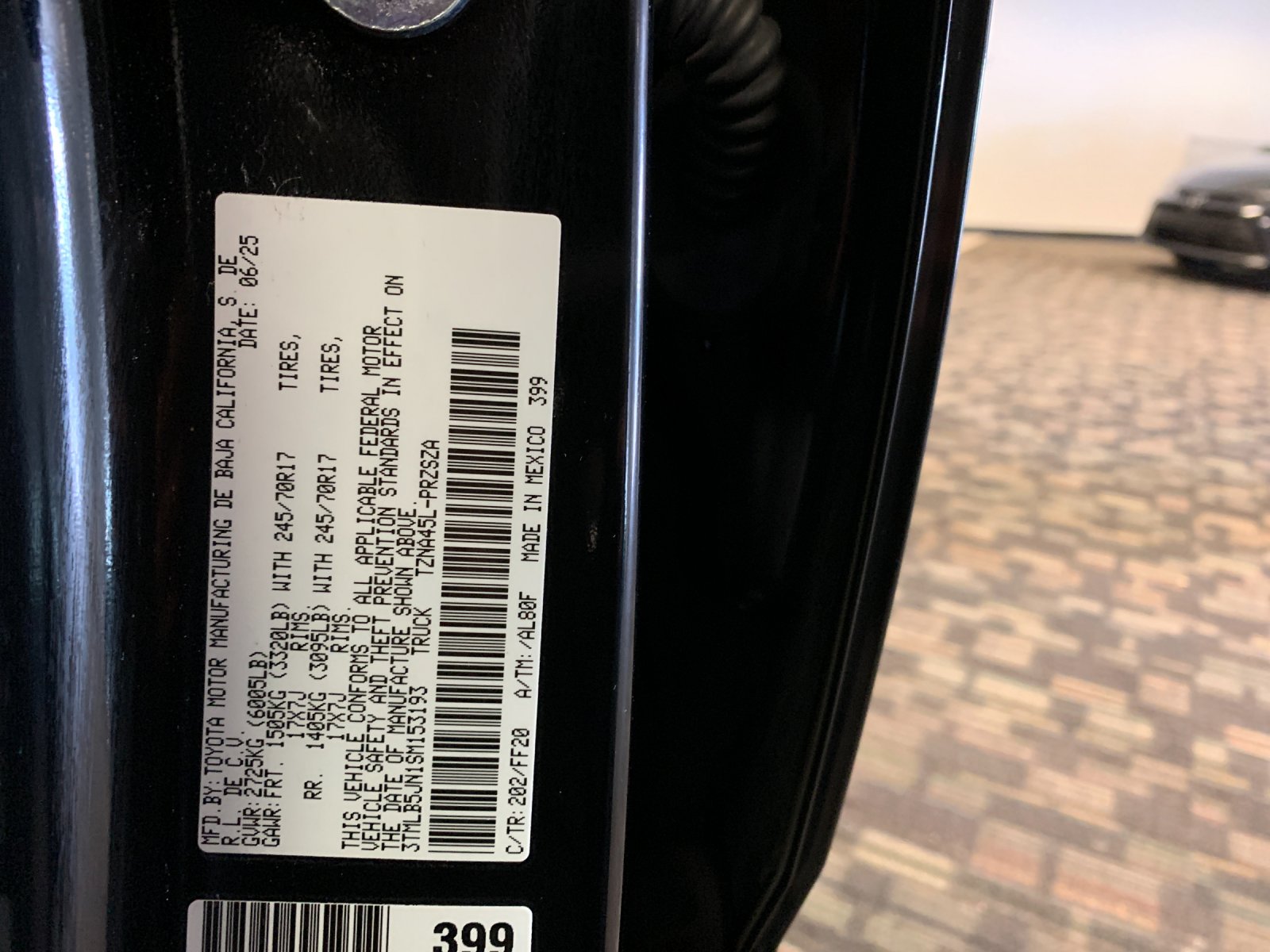 Certified Used 2025 Black Toyota SR5 image 35