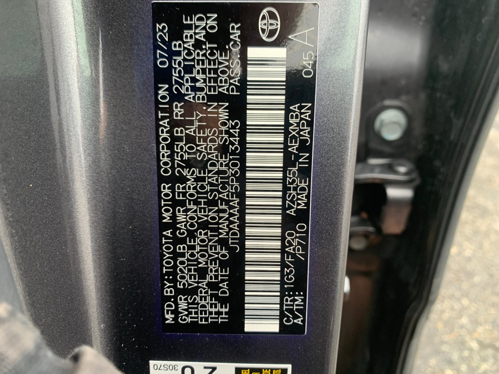 Used 2023 Gray Toyota XLE image 33