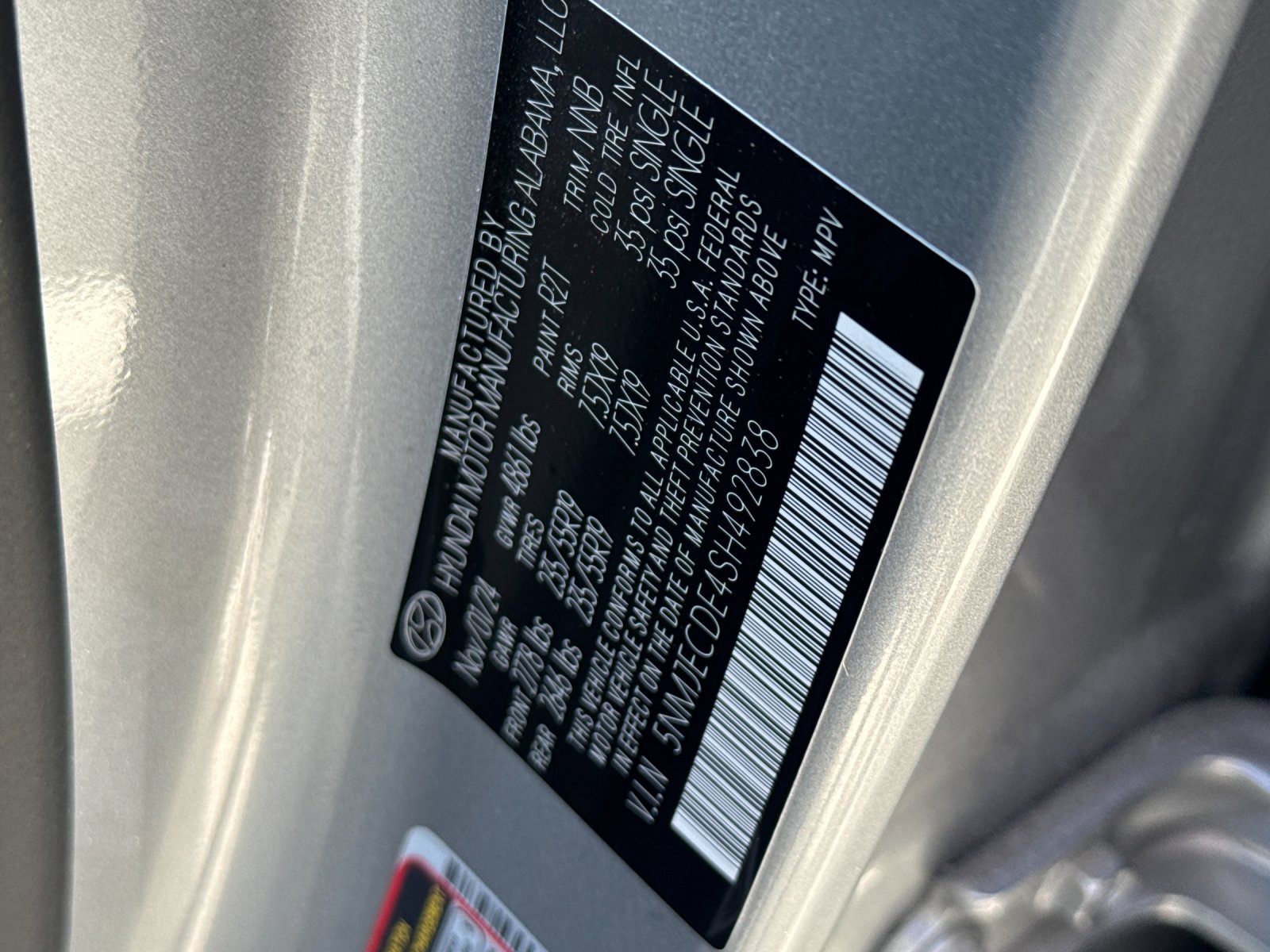 Used 2025 Silver Hyundai Limited image 26