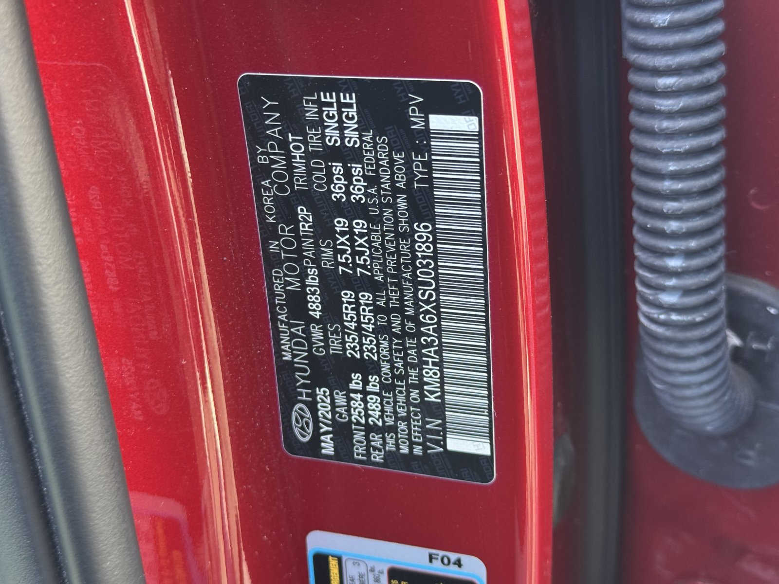 Used 2025 Red Hyundai N Line image 26