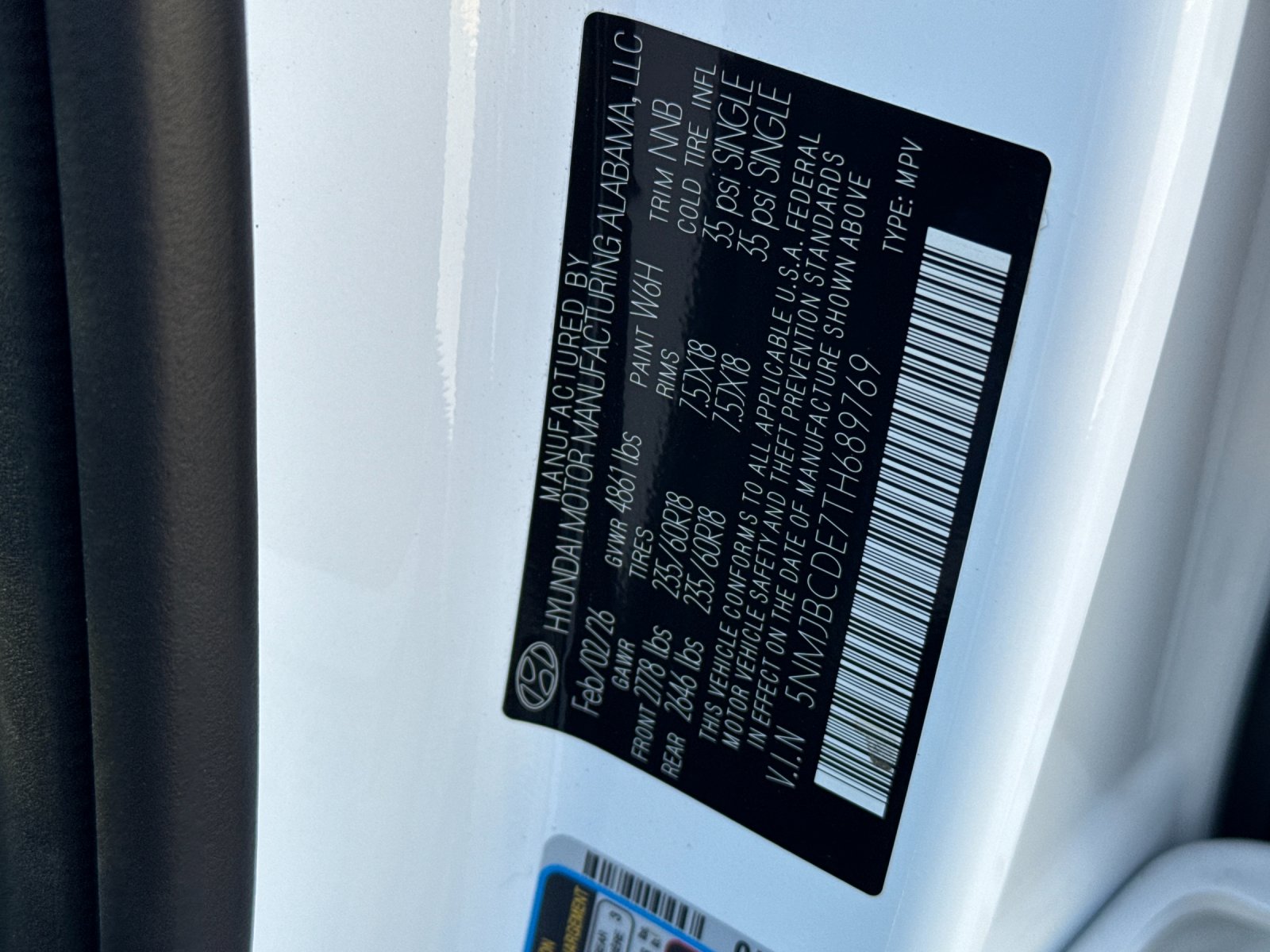 Used 2026 White Hyundai SEL image 28