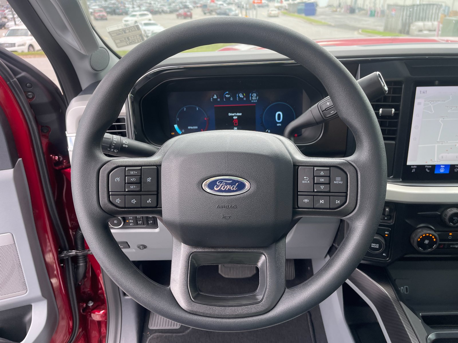 New 2026 Ruby Red Metallic Tinted Clearcoat Ford XLT image 24