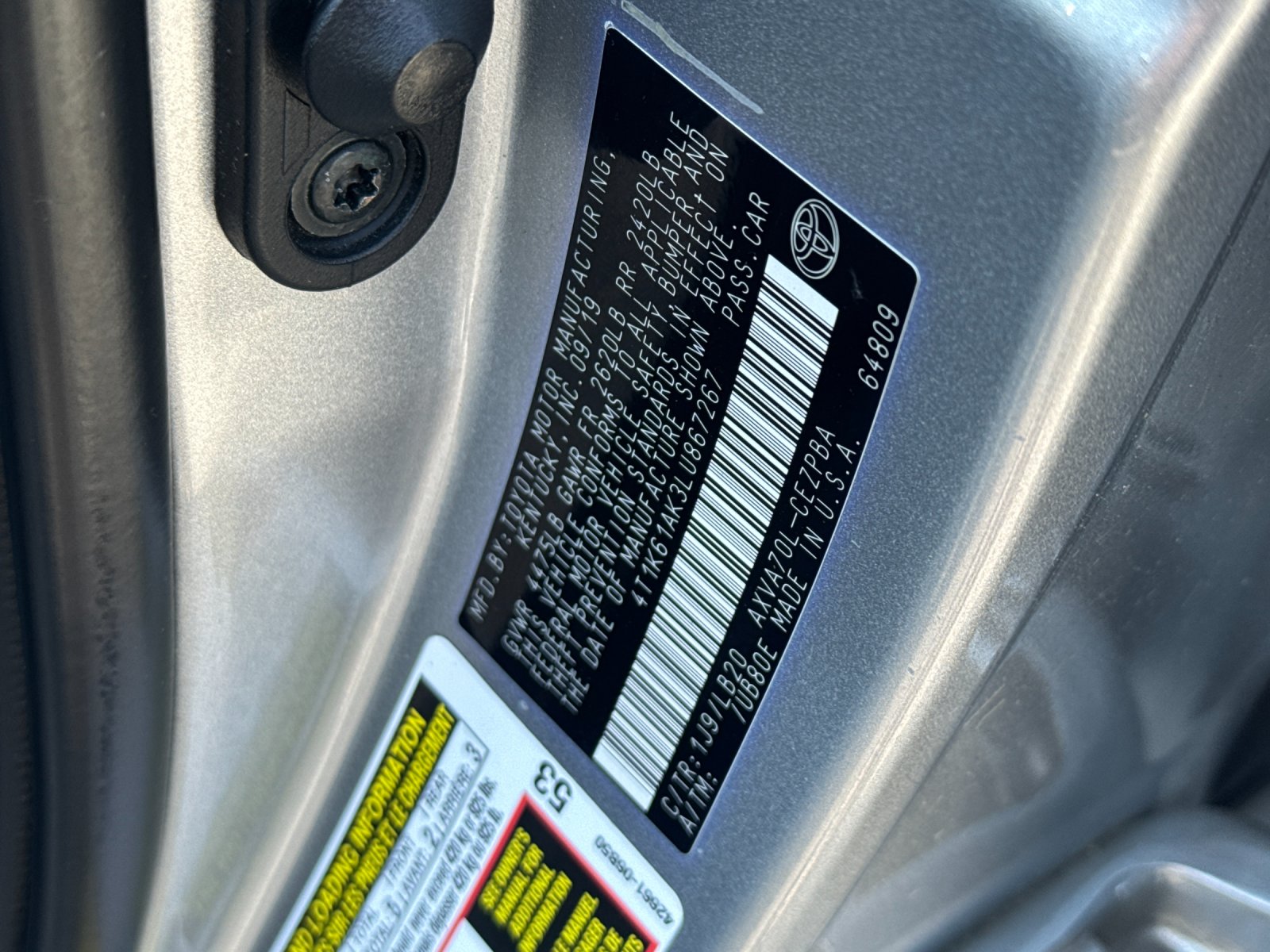 Used 2020 Silver Toyota XSE image 27