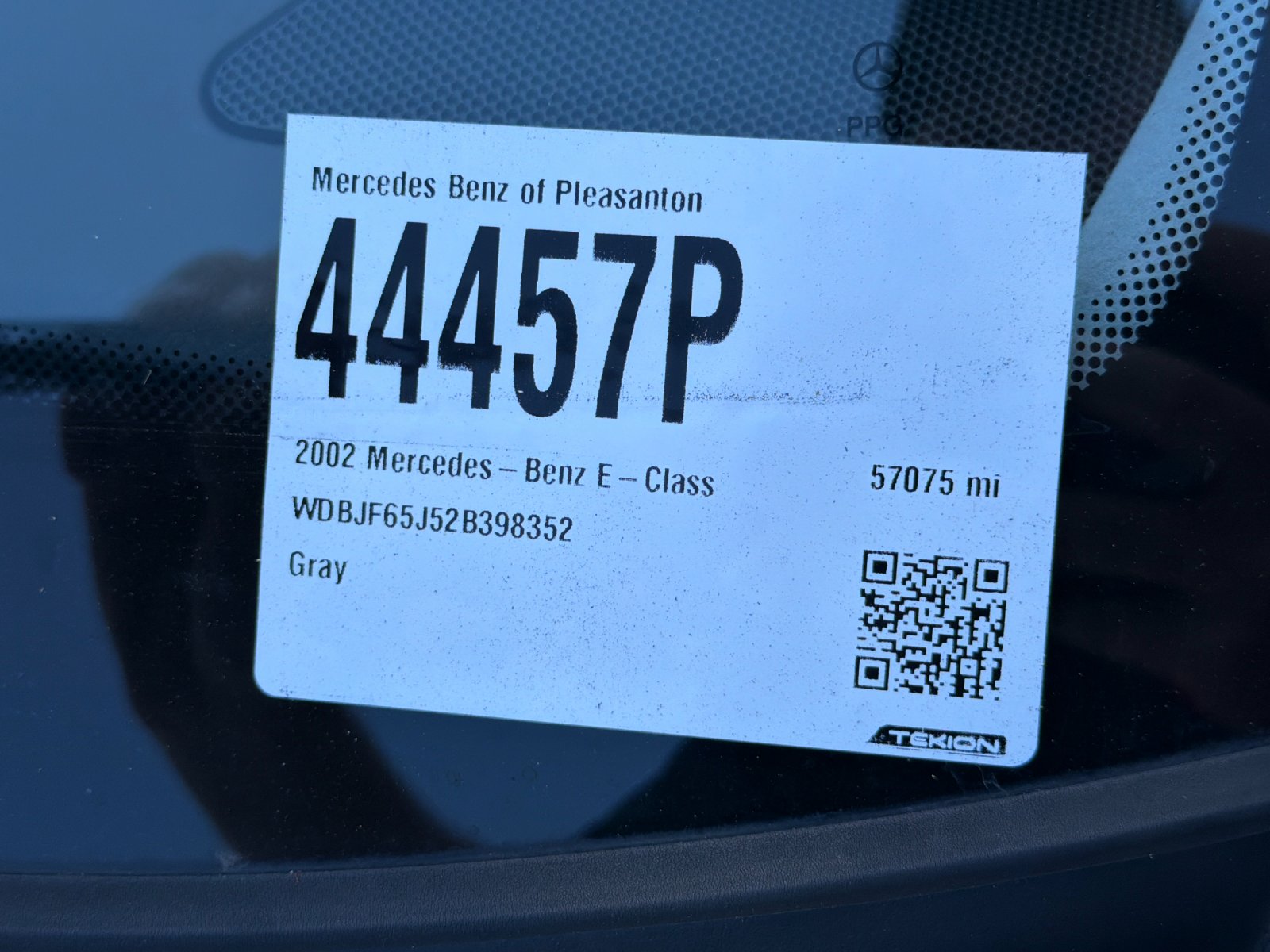 Used 2002 Tectite Gray Metallic Mercedes-Benz E 320 4D Sedan image 4
