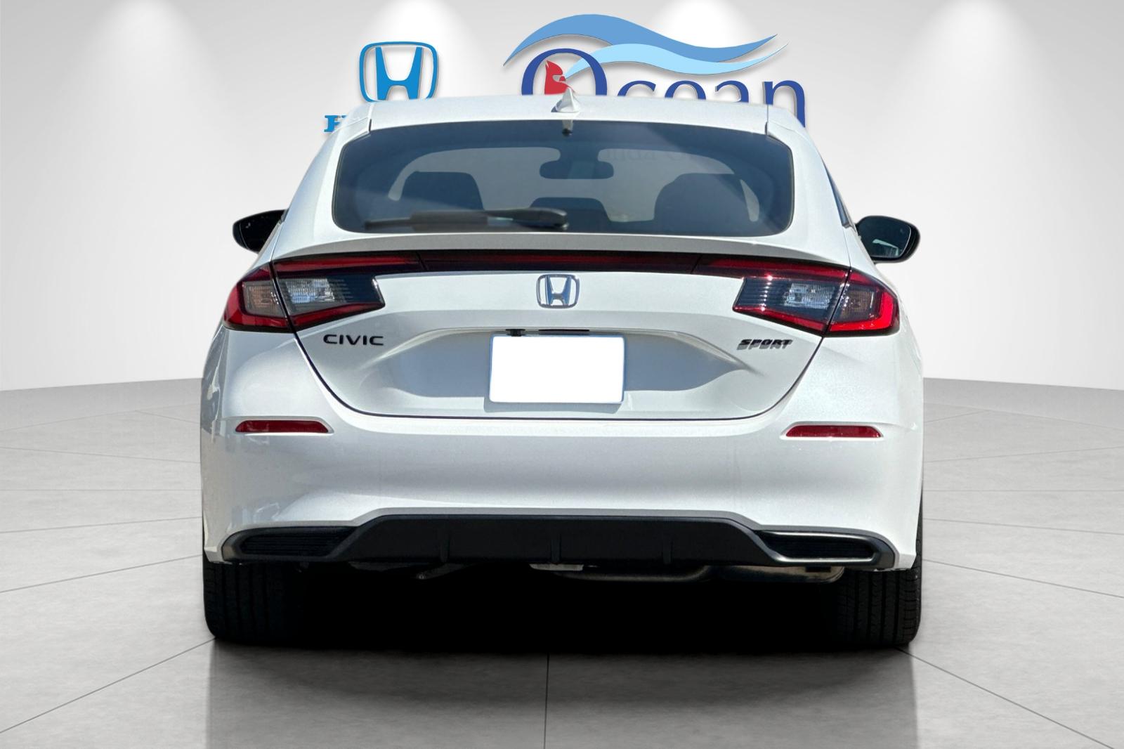 New 2026 Platinum White Pearl Honda Sport image 4