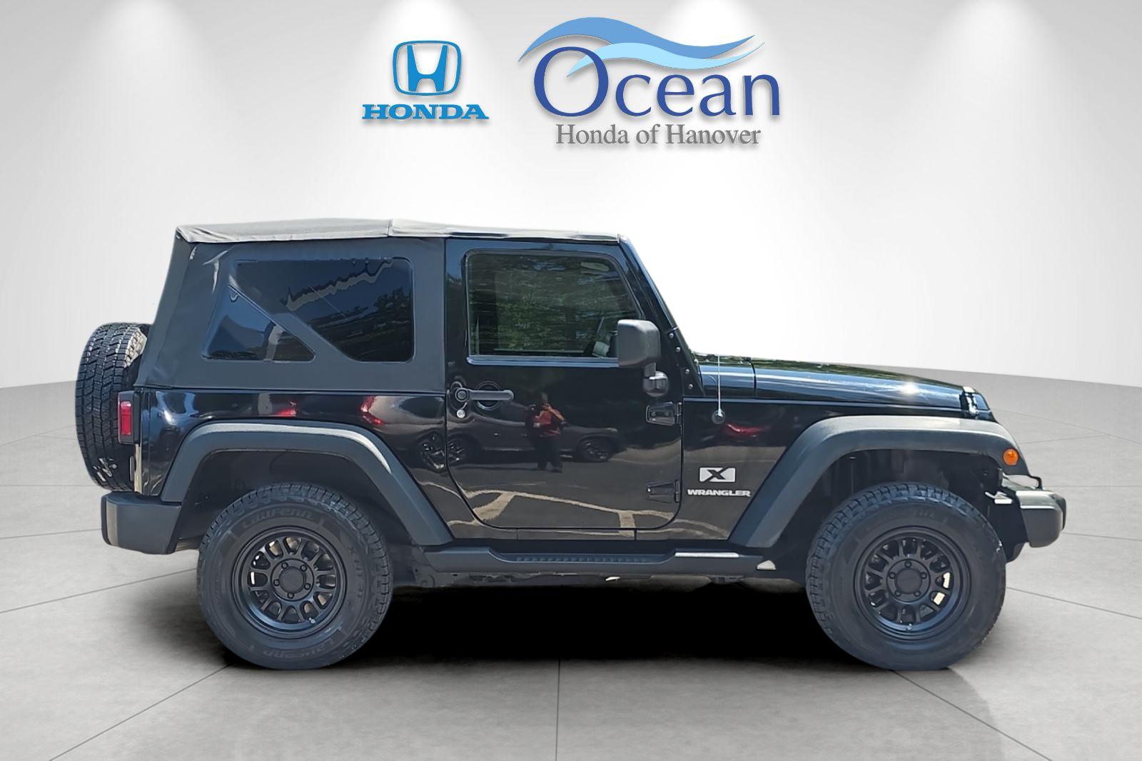 Used 2008 Jeep Wrangler X with VIN 1J8FA24148L575551 for sale in Hanover, MA