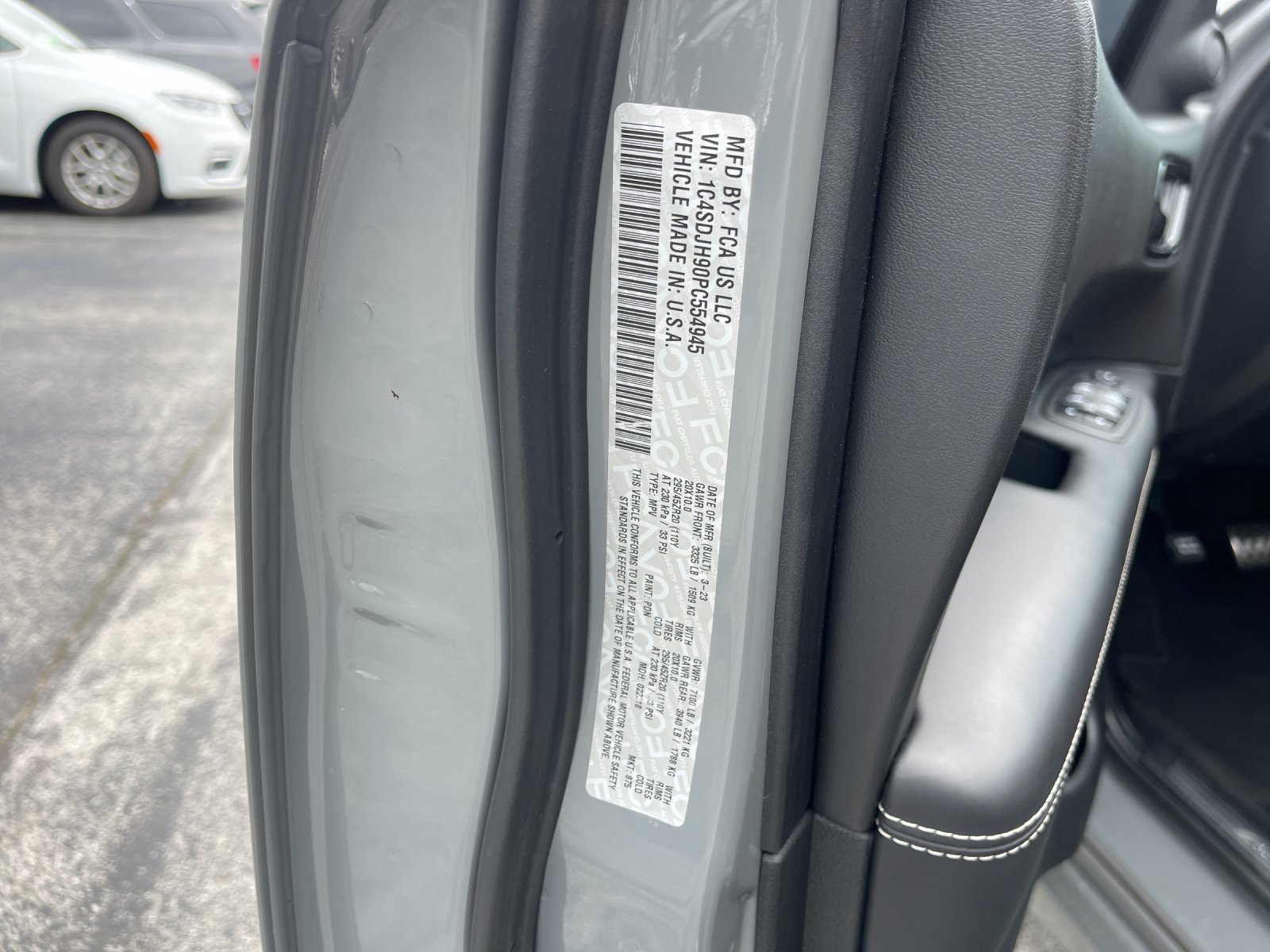 Used 2023 Gray Dodge SRT Hellcat Premium image 35