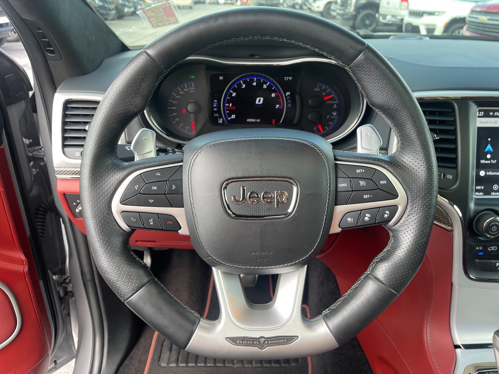 Used 2018 Silver Jeep Trackhawk image 27