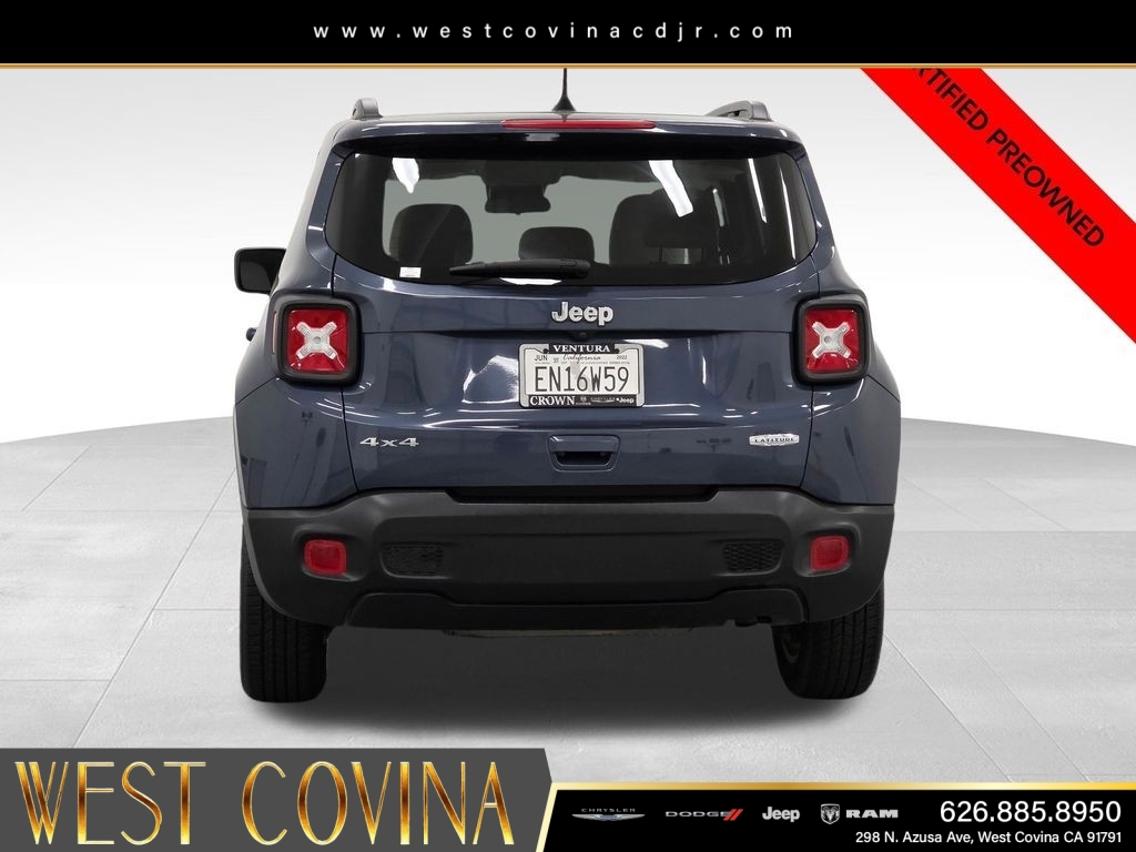Certified Used 2022 Blue Jeep Latitude image 6