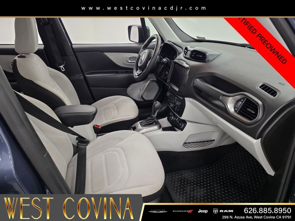 Certified Used 2022 Blue Jeep Latitude image 10