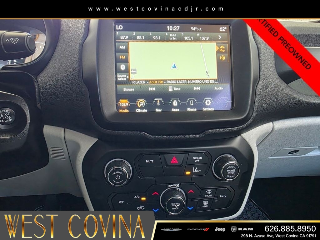 Certified Used 2022 Blue Jeep Latitude image 25