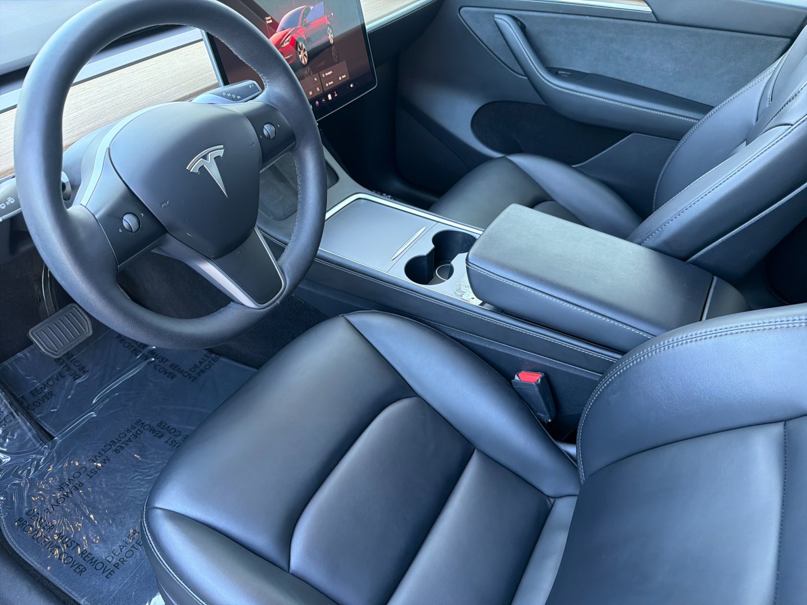 Used 2024 Ultra Red Tesla Long Range 4D Sport Utility image 11