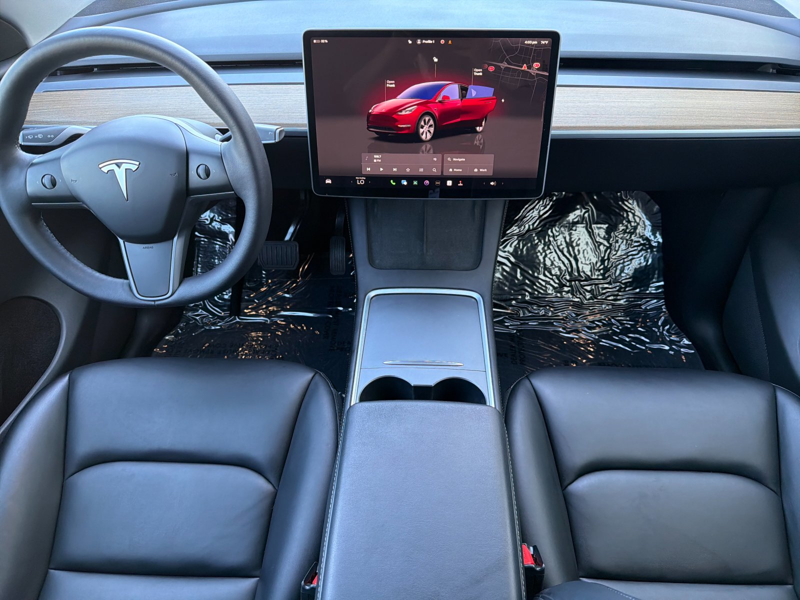 Used 2024 Ultra Red Tesla Long Range 4D Sport Utility image 17