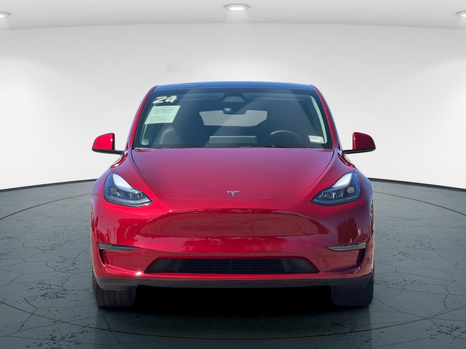 Used 2024 Ultra Red Tesla Long Range 4D Sport Utility image 10