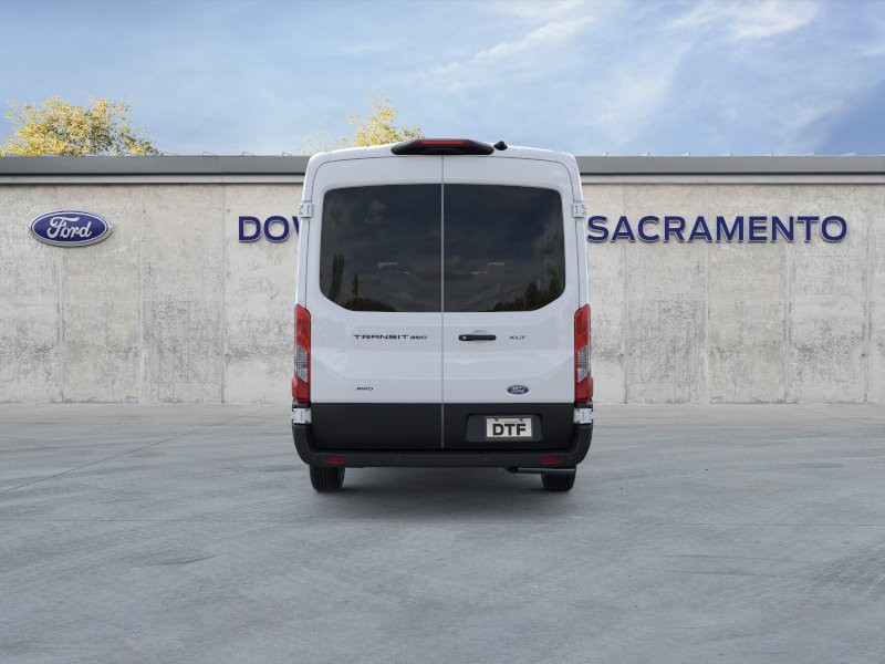 New 2026 Oxford White Ford Passenger Van XLT image 6
