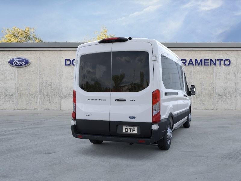 New 2026 Oxford White Ford Passenger Van XLT image 30