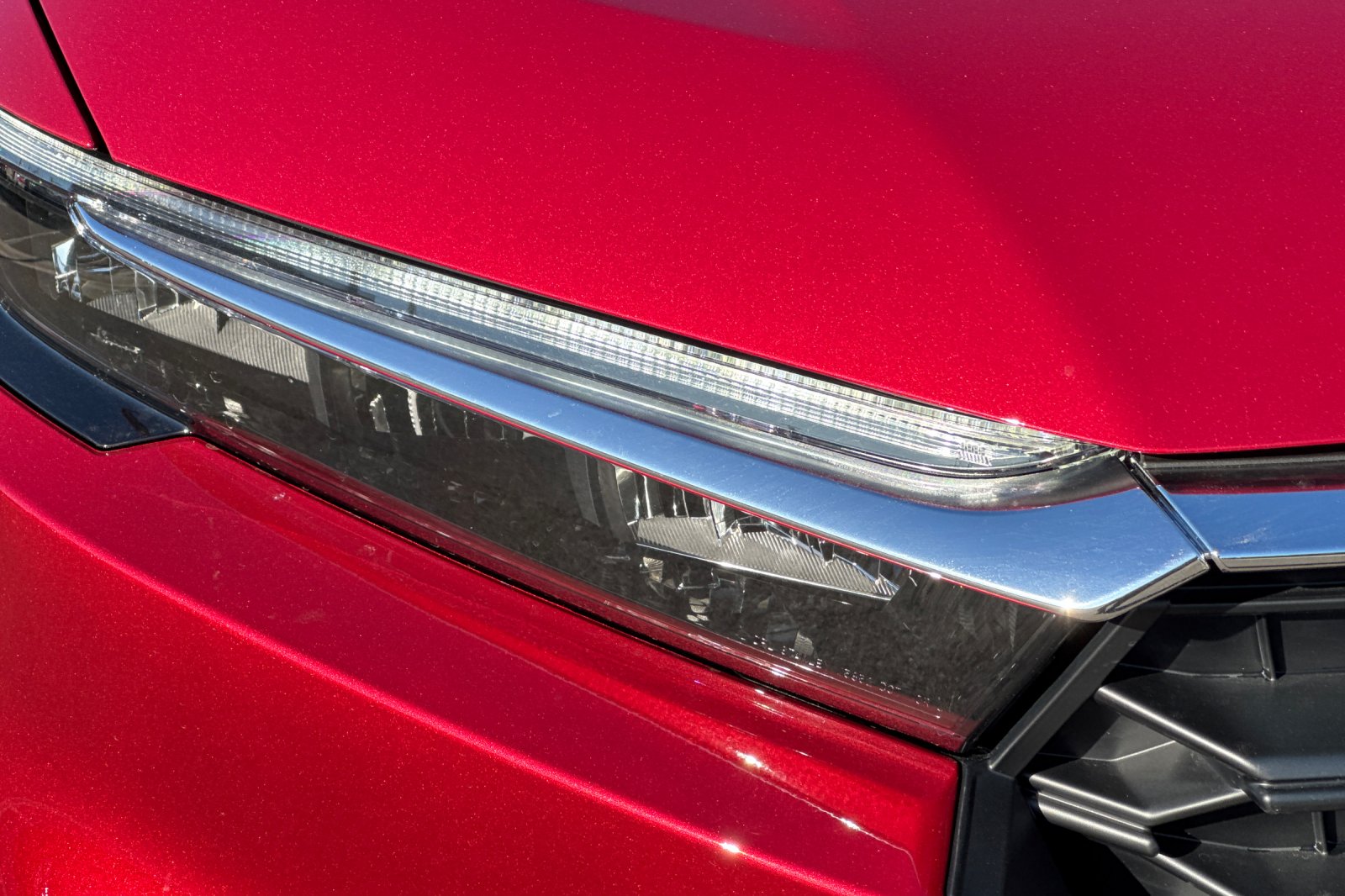 New 2026 Radiant Red Metallic Honda AWD LX image 30