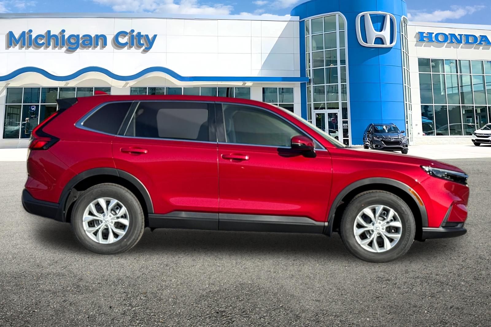 New 2026 Radiant Red Metallic Honda AWD LX image 6