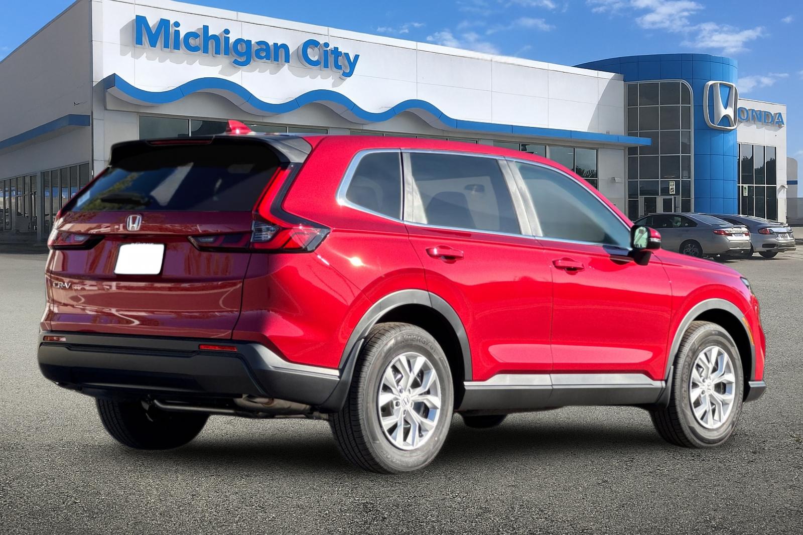 New 2026 Radiant Red Metallic Honda AWD LX image 5