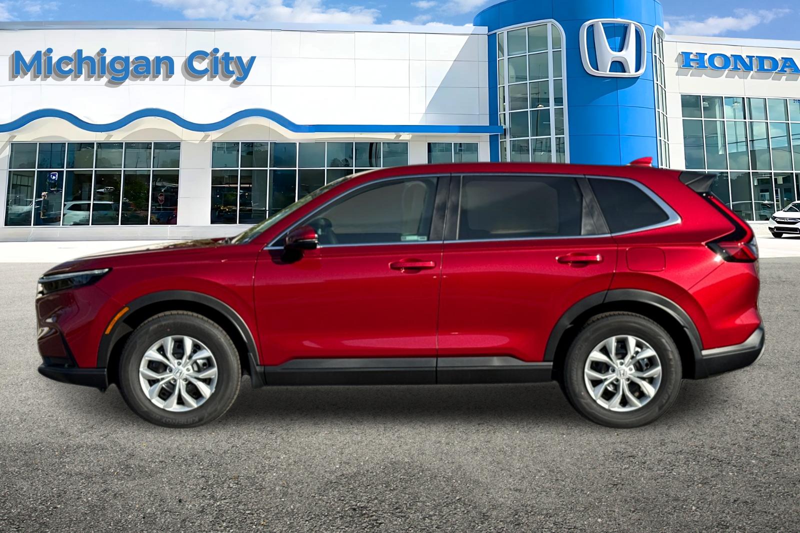New 2026 Radiant Red Metallic Honda AWD LX image 2