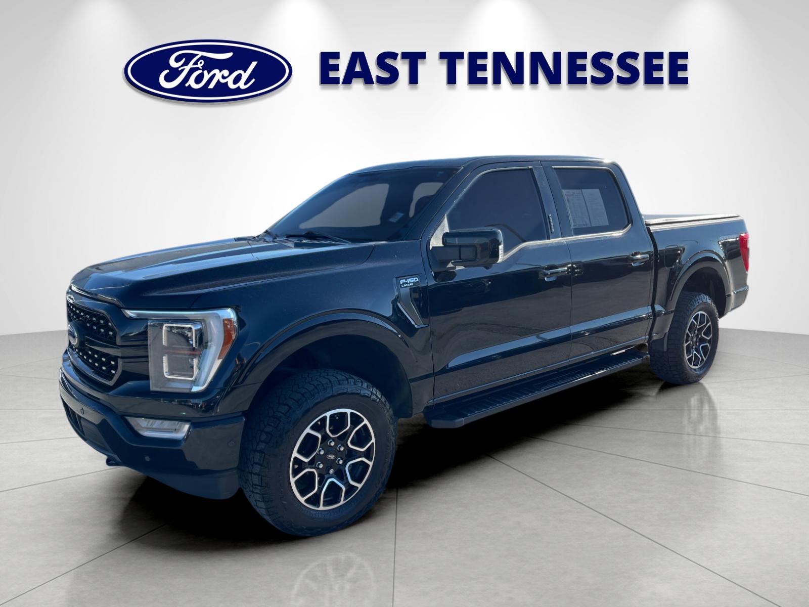 Used 2021 Black Metallic Ford Lariat image 7