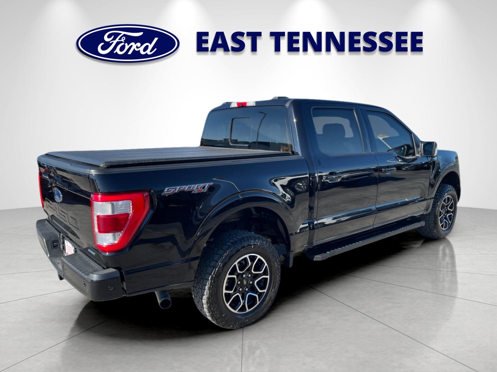 Used 2021 Black Metallic Ford Lariat image 3