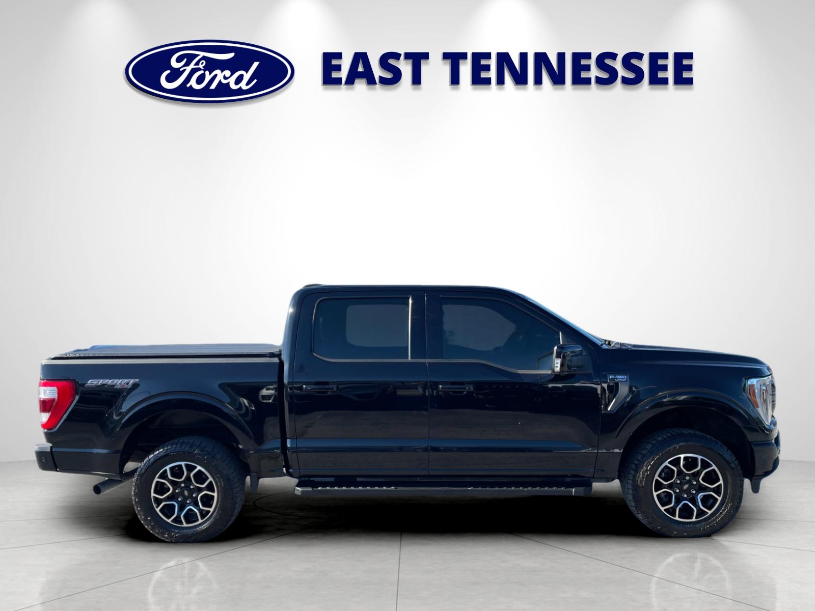 Used 2021 Black Metallic Ford Lariat image 2