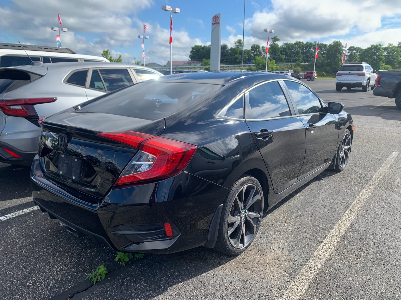 Used 2019 Black Honda Sport image 3