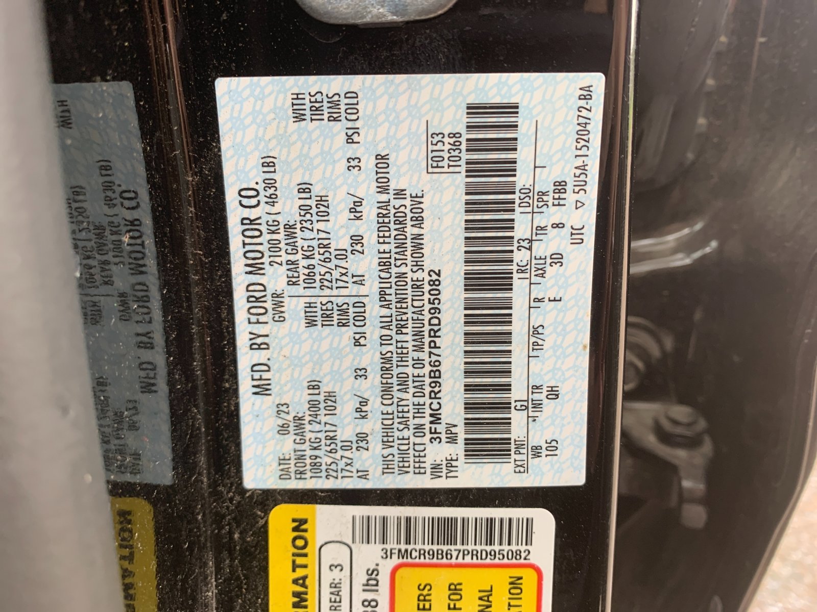 Used 2023 Black Ford Big Bend image 35