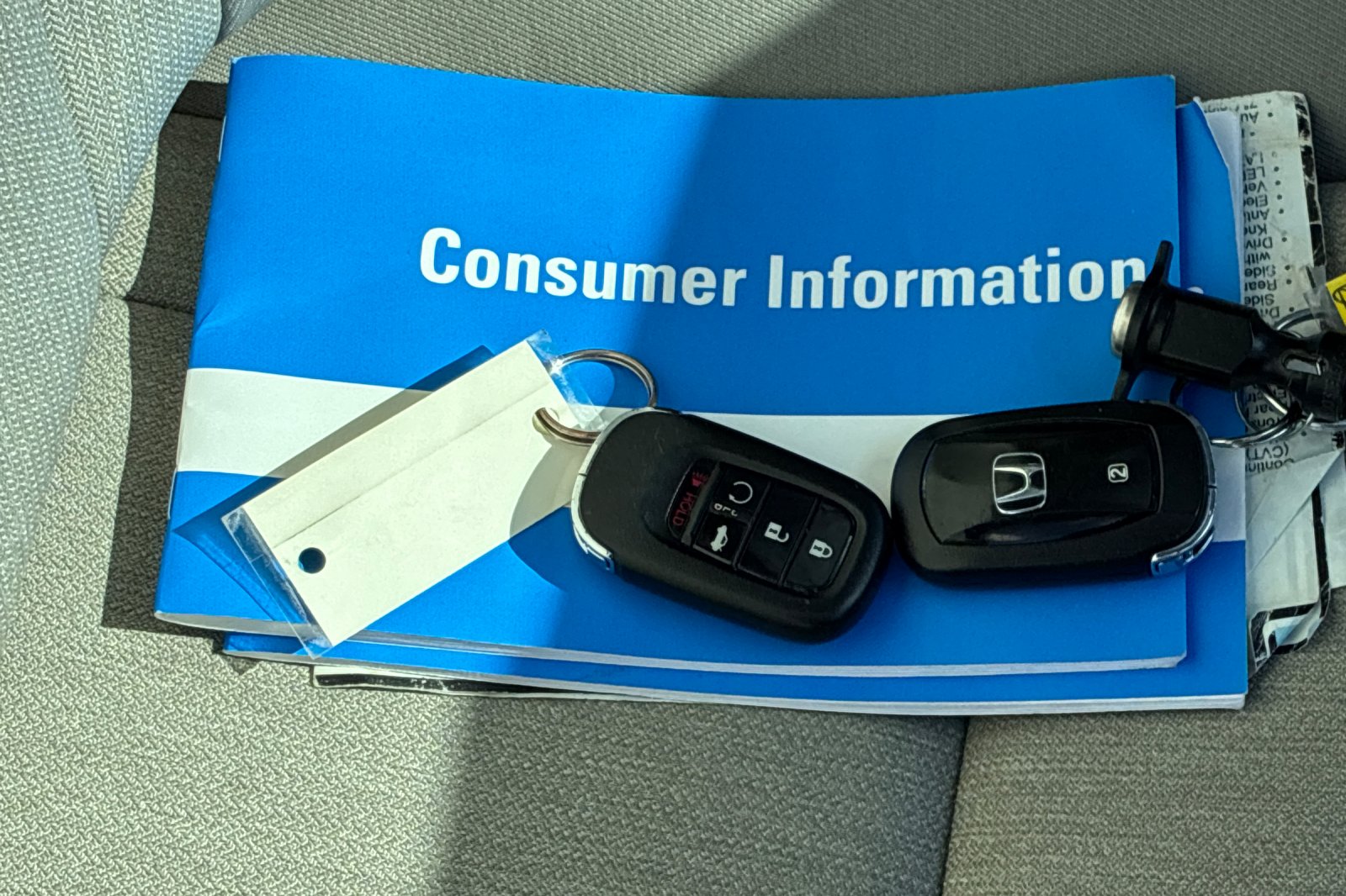 Used 2025 Radiant Red Honda SE image 12