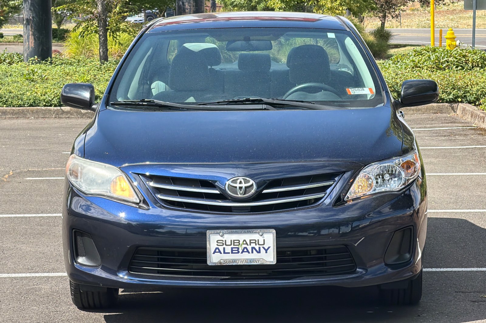 Used 2013 Blue Toyota LE image 9