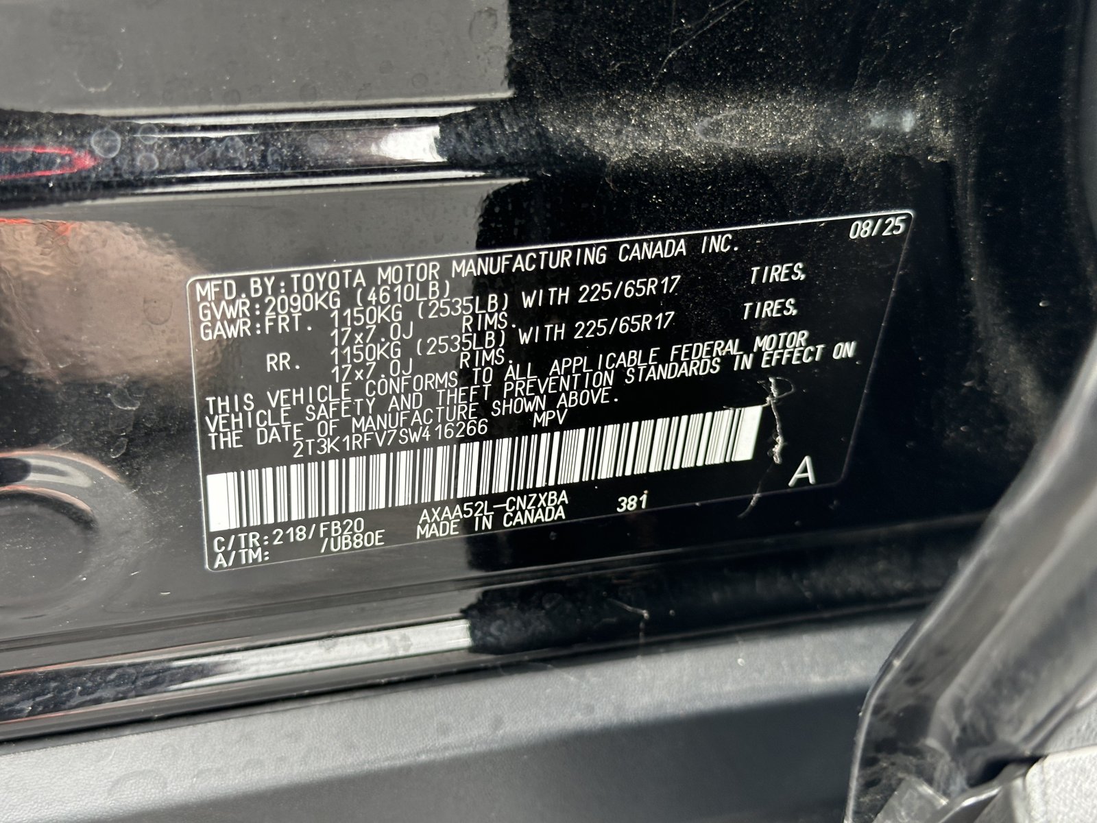 Used 2025 Black Toyota LE image 26
