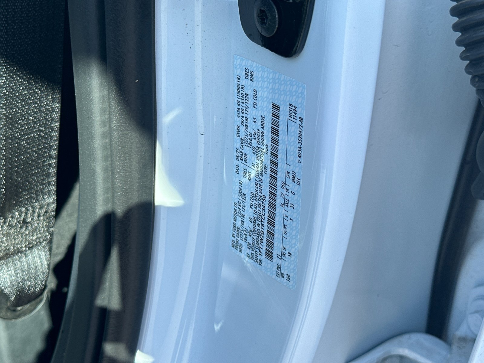 Used 2026 White Ford Lariat image 28