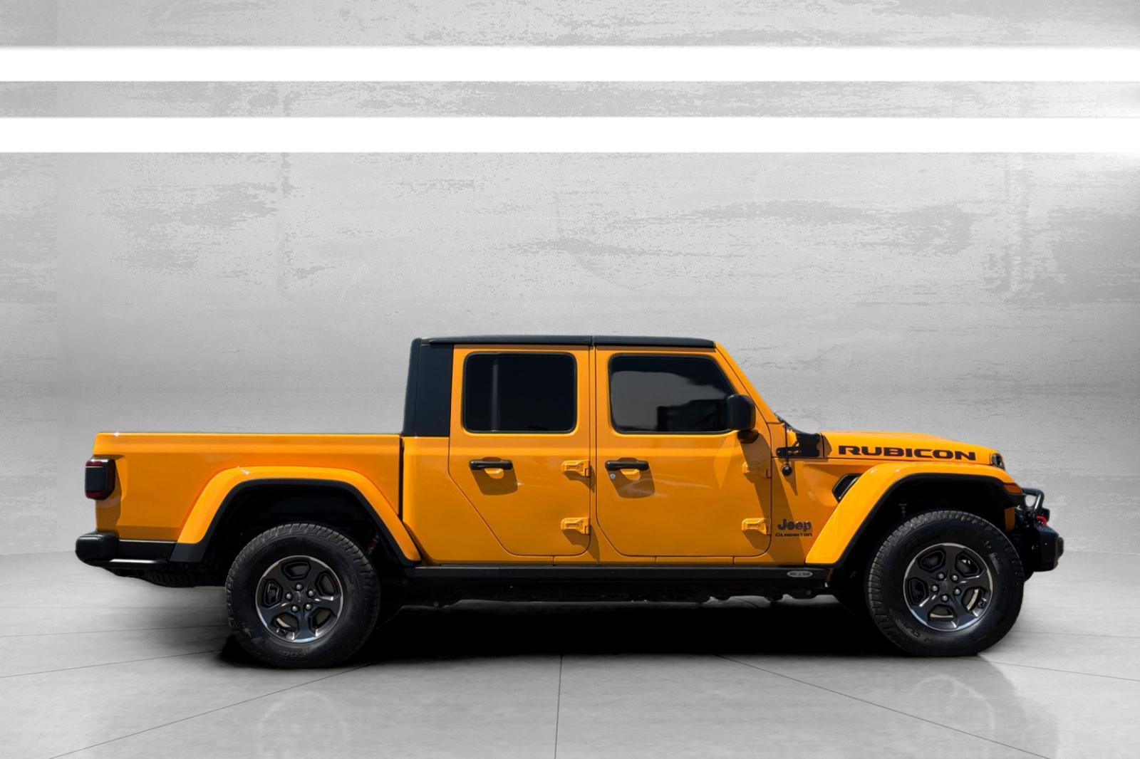 Used 2021 Orange Jeep Rubicon image 4
