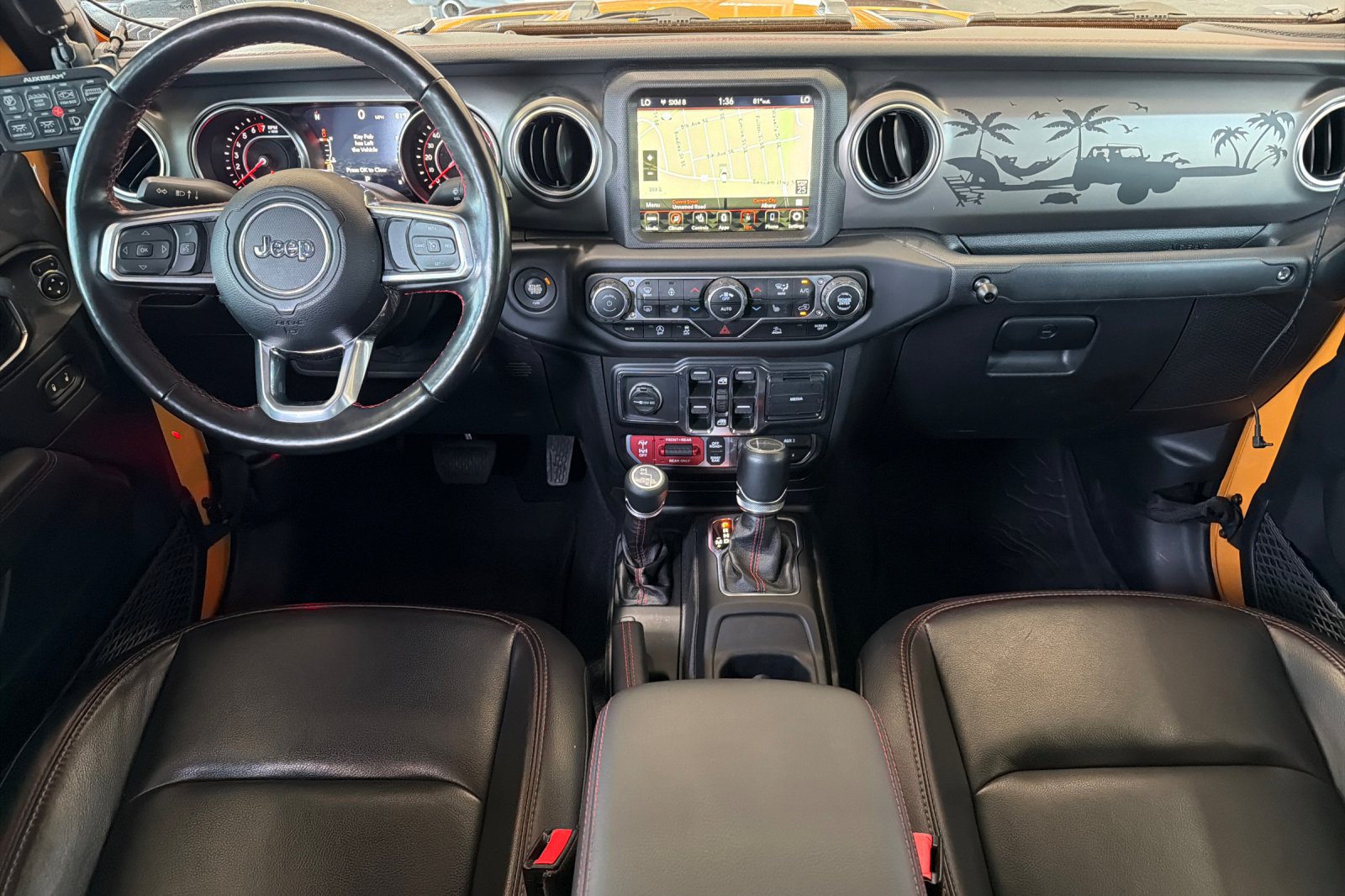 Used 2021 Orange Jeep Rubicon image 11