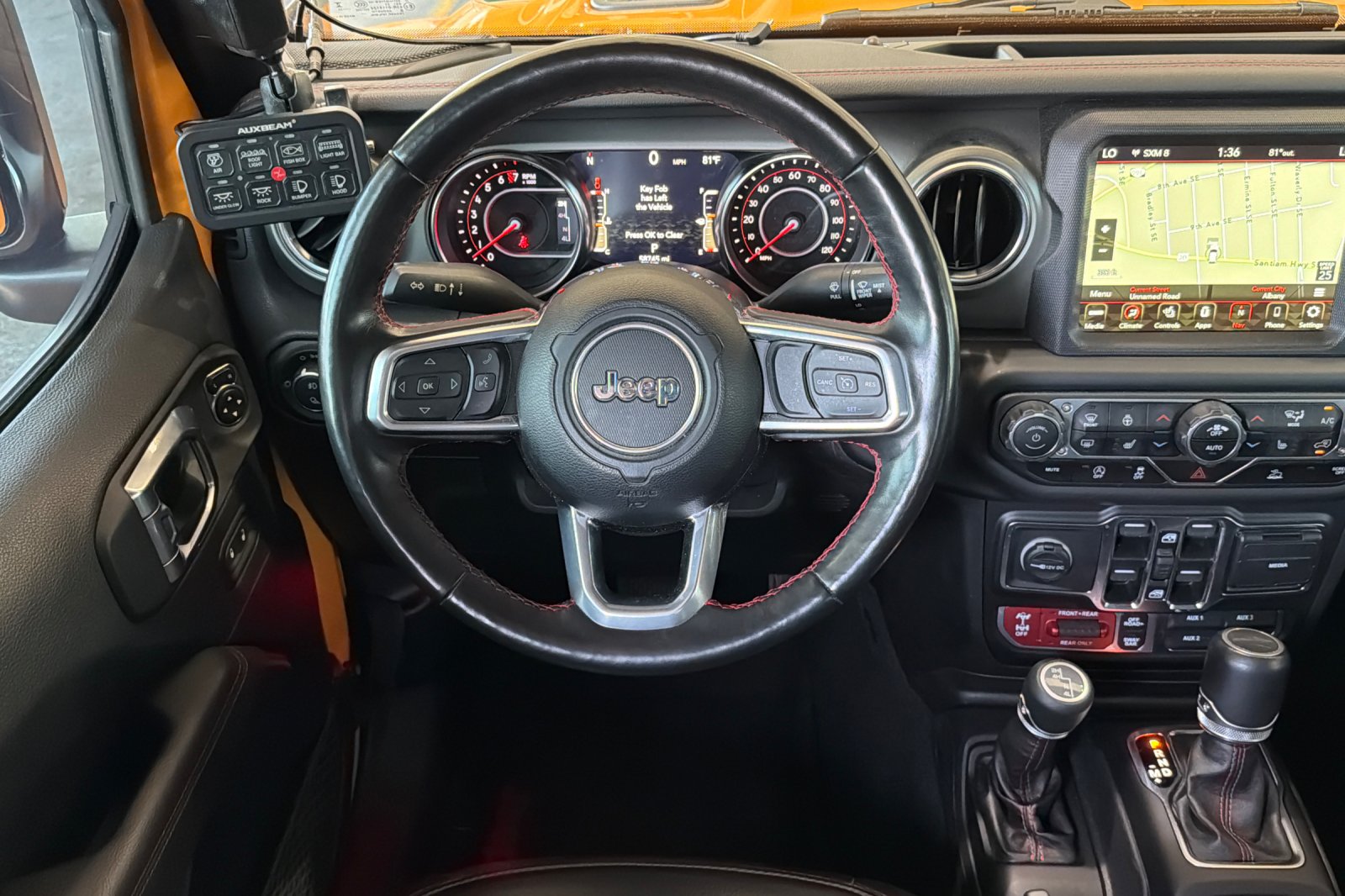 Used 2021 Orange Jeep Rubicon image 12