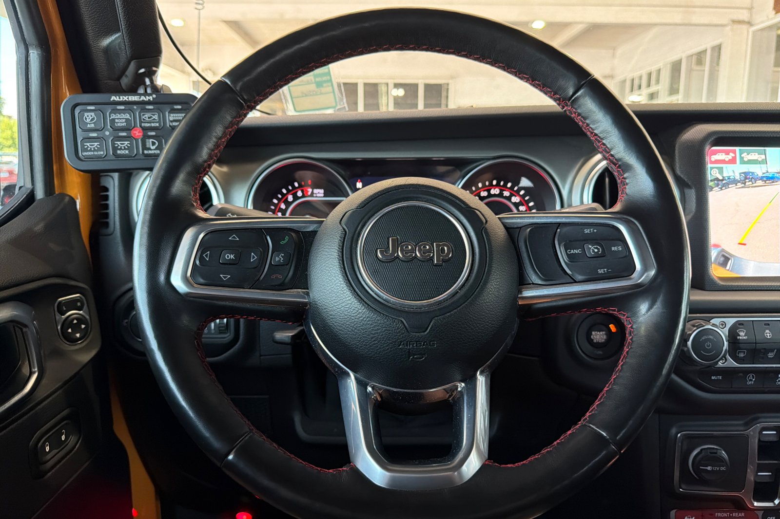 Used 2021 Orange Jeep Rubicon image 22