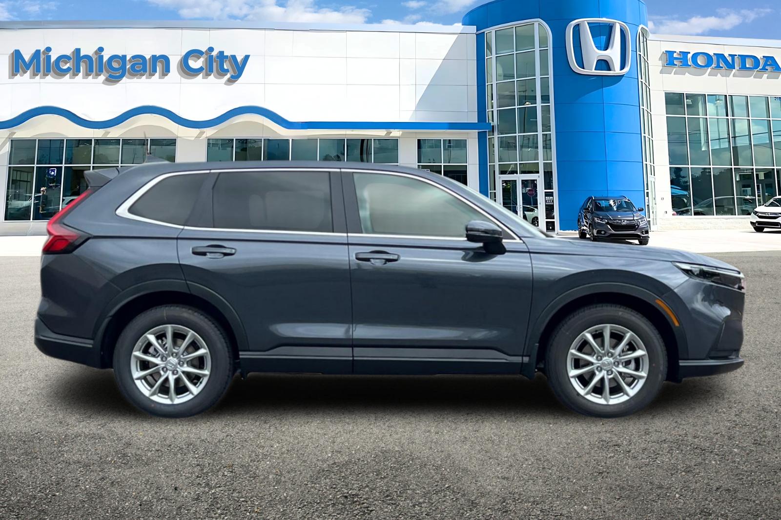 New 2026 Meteorite Gray Metallic Honda AWD EX image 6