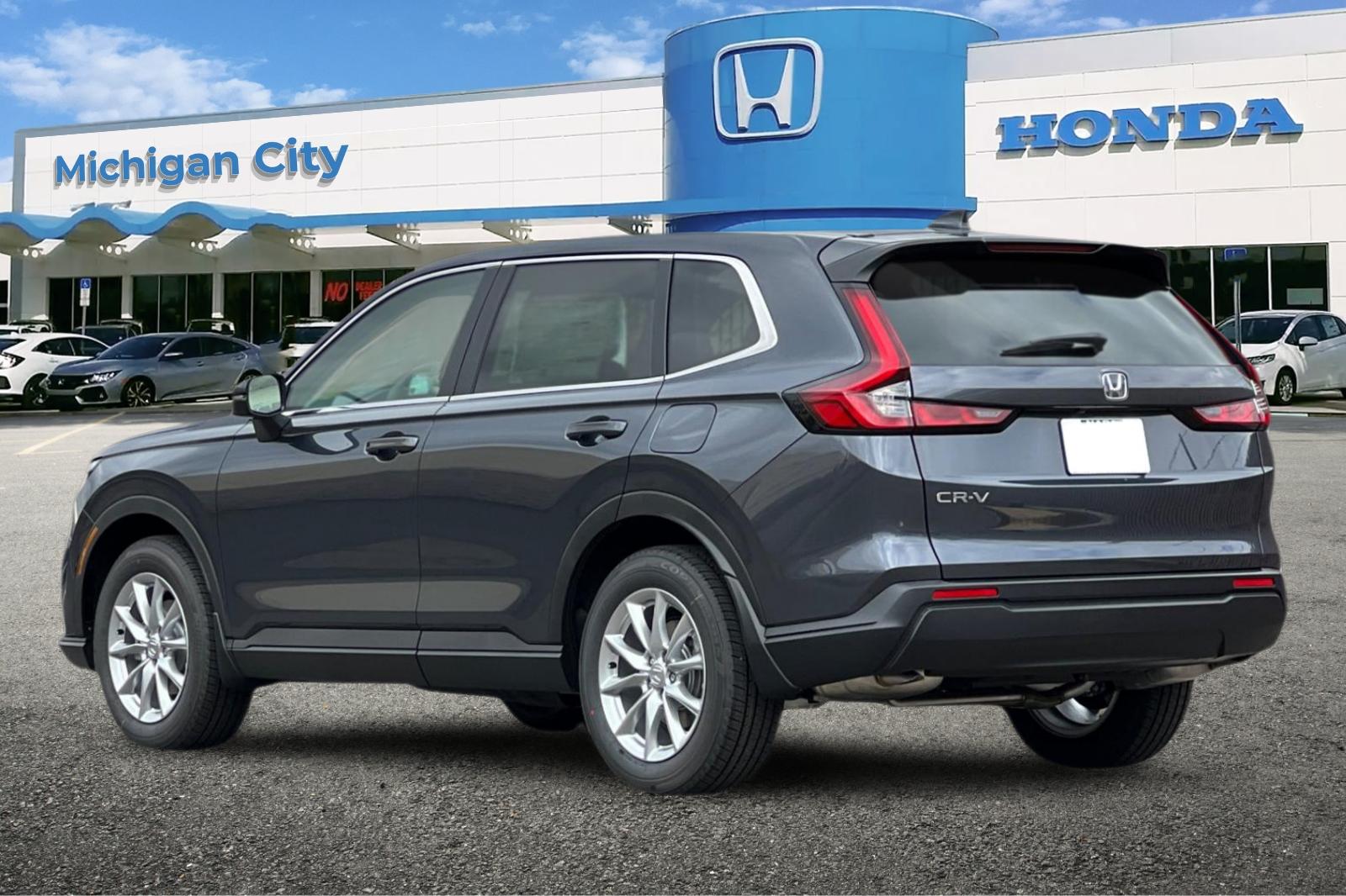 New 2026 Meteorite Gray Metallic Honda AWD EX image 3