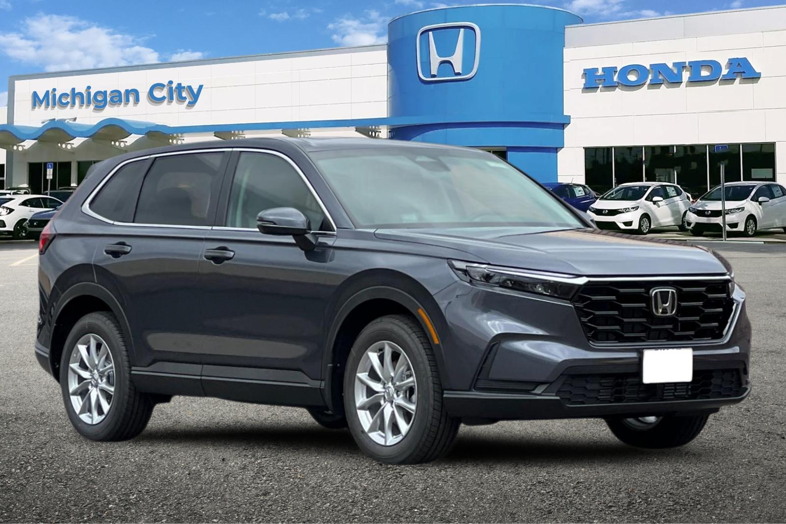 New 2026 Meteorite Gray Metallic Honda AWD EX image 7