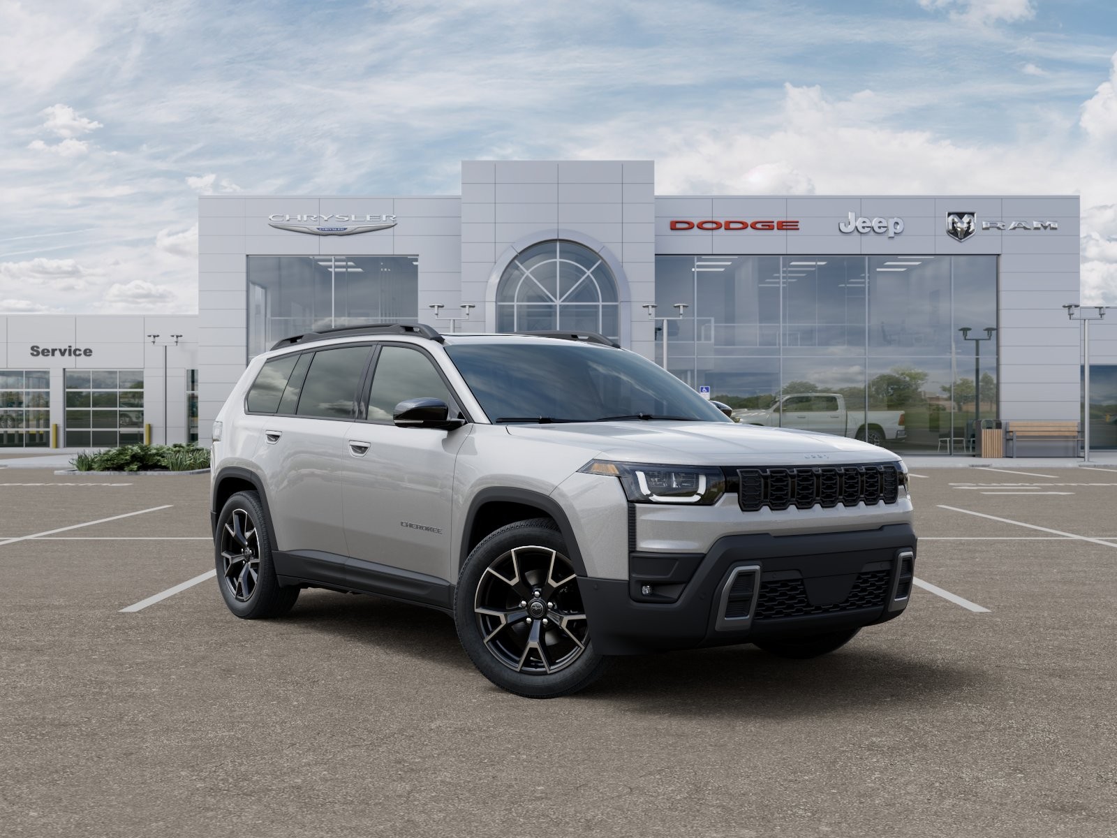 New 2026 Silver Zynith Clear-Coat Exterior Paint Jeep Overland image 5