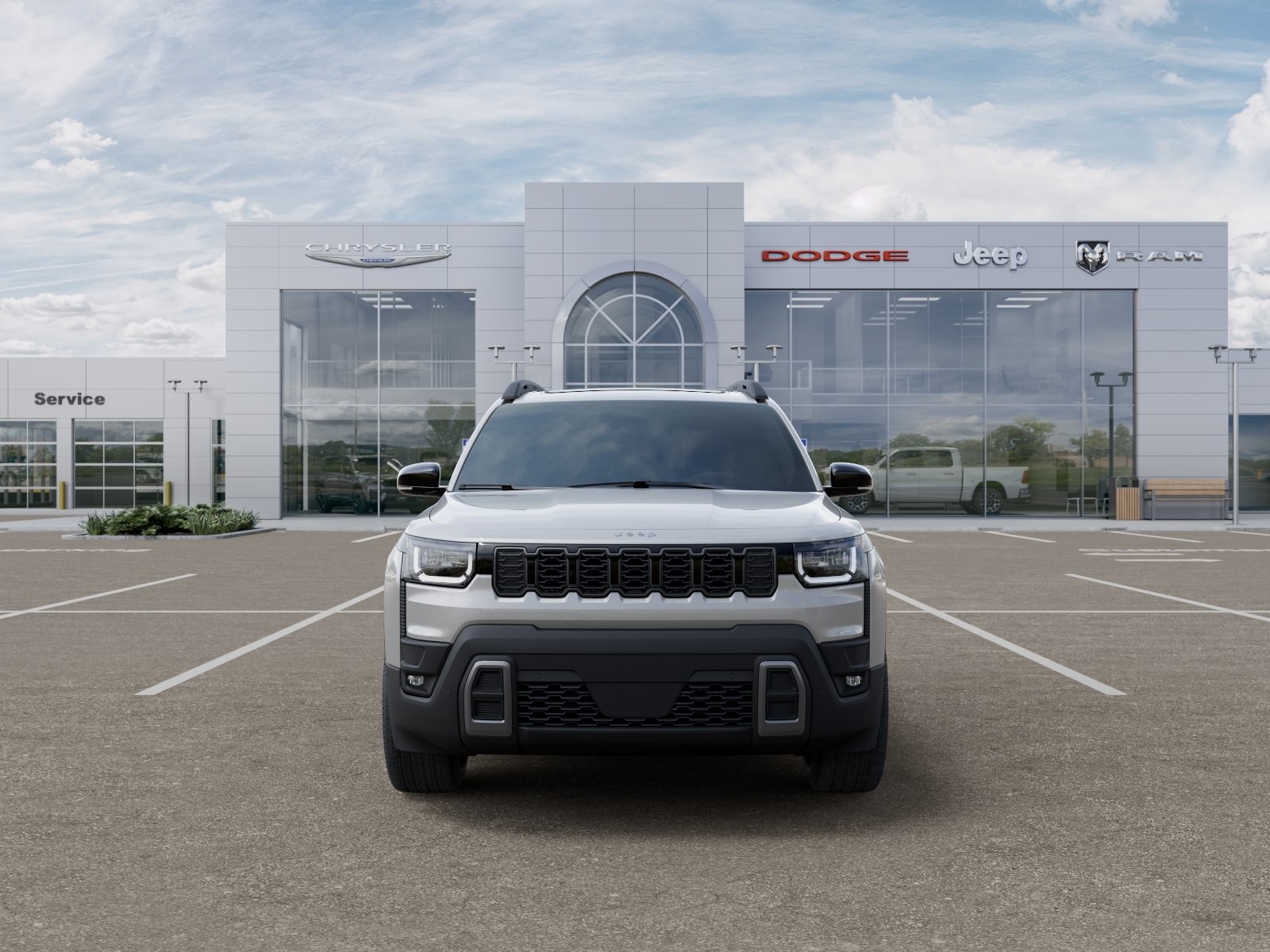 New 2026 Silver Zynith Clear-Coat Exterior Paint Jeep Overland image 6